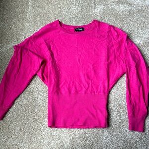 Express sweater with elastic waist band